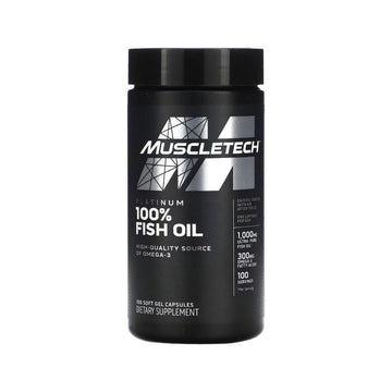 100% Fish oil (omega 3) Muscletech 100 pastillas