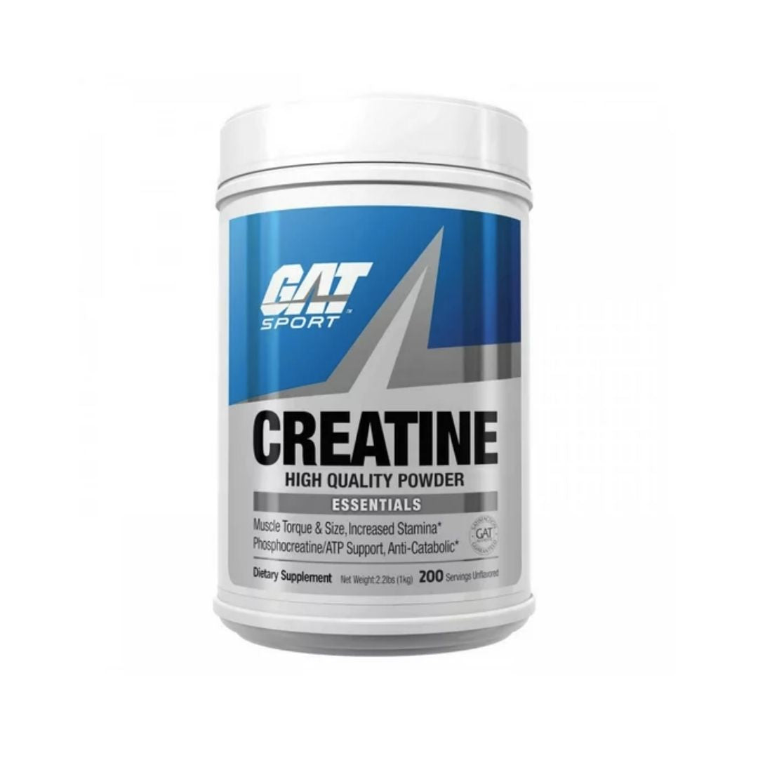 Creatine Gat 1KG(Creatina Monohidrato), 200 servicios