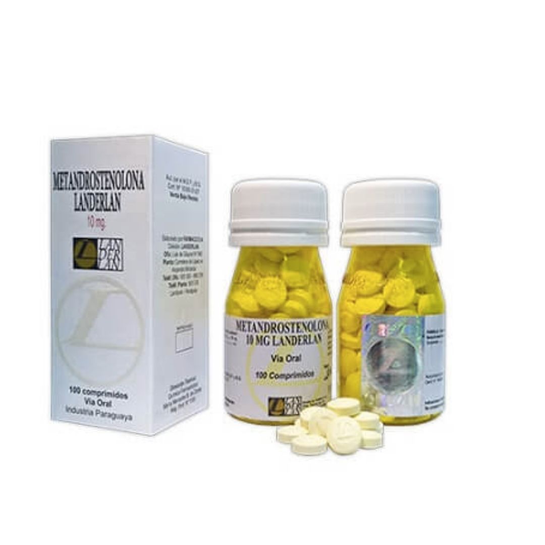 Metandrostenolona (Dianabol) 10 mg x 100 comprimidos Landerlan