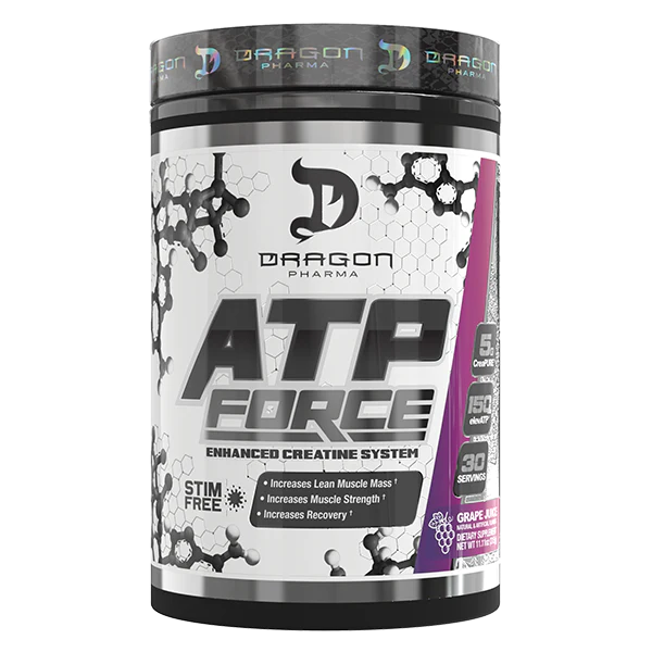 ATP Force (creatina compuesta)Dragon Pharma 355gr 30 servicios